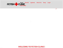 Tablet Screenshot of fetishclinic.com